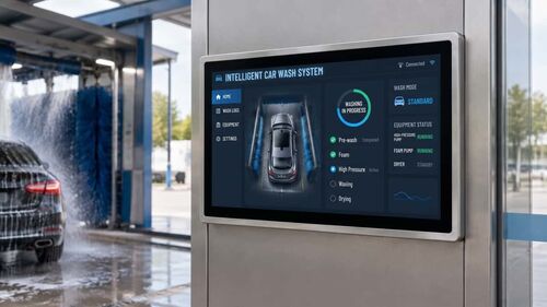 Neueste Unternehmenslösungen zu Industrieller Panel-PC für Waschanlagen-Management-Systeme: Zuverlässige Touch-Steuerung in nassen Umgebungen mit Hochdruck