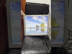 1000 Nits Sonnenlicht lesbare Edelstahlplatte PC 8 GB RAM Wi-Fi/Ethernet angeschlossen