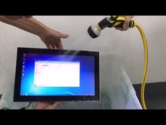 LCD-Bildschirm mit optischer Verknüpfung aus Edelstahl 8 GB 256 GB Industrie-Panel PC