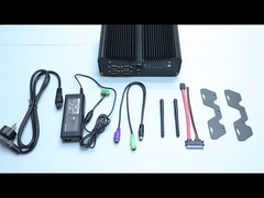 PCIE Fanless Industrial Mini Pc Intel I5 I7 GPIO LPT 6 COM 2 Lans 8 USB-Box