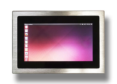 Guter Preis Silberne Platten-Berg-Windows Embedded-Touch Screen Platte PC 2 Schnittstelle RS232 online