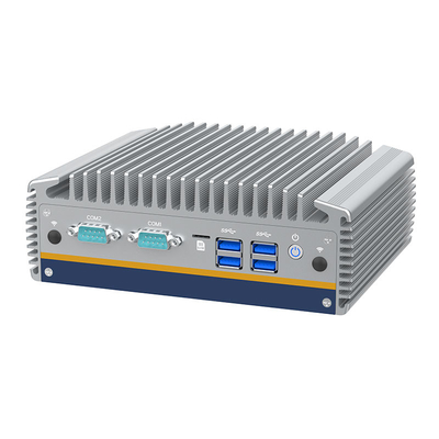 Guter Preis Industrieller Mini-PC Windows 11 Lüfterlose industrielle Steuerung Mini-Computer 3 HDMI Neuer kleiner industrieller eingebetteter Computer online