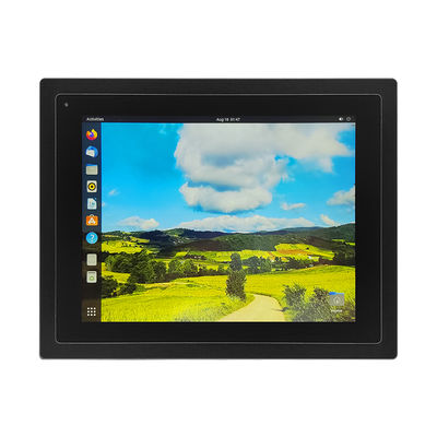 Guter Preis IP67 12,1-Zoll-Kapazität-Touch-Panel-PC mit 1000nits Helligkeit und wasserdichtem Audio-Port online