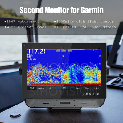 Guter Preis Hochleistungs-Bildschirm mit Wasserdichtheit von 1500 Nits mit vollständiger IP67-Wasserdichtheit und Garmin MFD-kompatibler Schnittstelle online