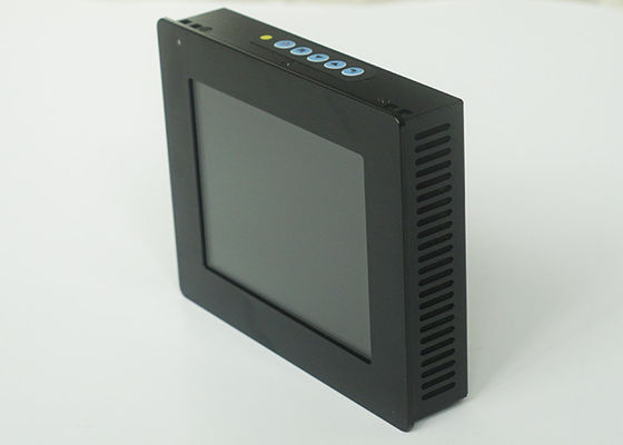 Guter Preis 5,7-Zoll hoher Hafen Helligkeits-LCD-Bildschirm VGAs HDMI Singal im Freien für Eintritts-Ausgangs-Anschluss online