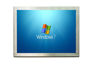 Guter Preis 17 Zoll Edelstahl Panel PC Berührung mit Handschuh / 4MM gehärtetes Glas online