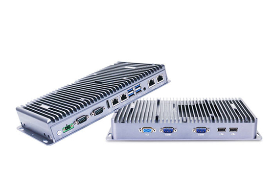 Guter Preis UHD-Grafiken I7 8565U industrieller Mini-PC Fanless eingebetteter Computer mit TPM online