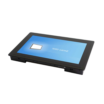 Guter Preis kapazitives offener Rahmen-Legierung 1000nits Touch Screen Monitor-DC12V 15,6“ bürstete online