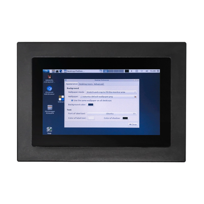 Ubuntu bettete Platte PC RK3288 IP65 wasserdichte kapazitive Note 1024X600 ein