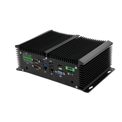Guter Preis Voller Metallkasten industrieller Mini-PC Windows 10 Fanless Prohäfen des Tischrechner-HDMI VGA online