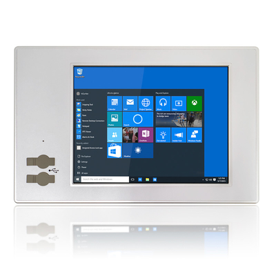 Guter Preis Schroffe industrielle Fingerspitzentablett-Computer-Kern I5-4200U 8GB 128GB SSD USB 9V - 36V online