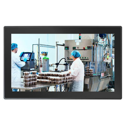 Guter Preis 21,5-Zoll-Industrie-Panel-PC, lüfterloser IP65-wasserdichter 5-Draht-Widerstands-Touchscreen online