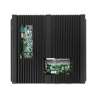 Guter Preis Tragbarer industrieller Mini-Computer Aluminiumlegierungsgehäuse Lüfterloser eingebetteter Mini-PC online