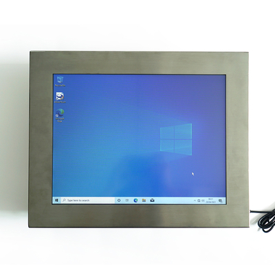 Windows/Linux Betriebssystem Edelstahl-Panel-PC mit Resistiven / Kapazitiven Touchscreen