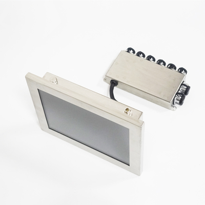 Kapazitiver Touchscreen Edelstahl-Panel PC mit 4 GB RAM 128 GB SSD