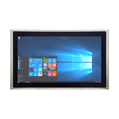 1000 Nits Sonnenlicht lesbare Edelstahlplatte PC 8 GB RAM Wi-Fi/Ethernet angeschlossen