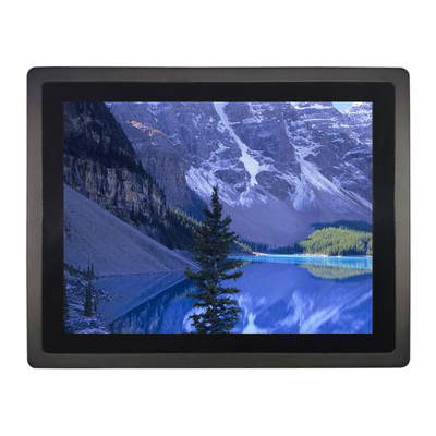 Industrie-LCD eingebettete Touchscreen-Panel PC 350 Nits Helligkeit Aluminiumlegierung