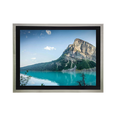Robuste Edelstahl-Monitor mit IP67-Wasserdichtheit und Betrieb bei hoher Temperatur