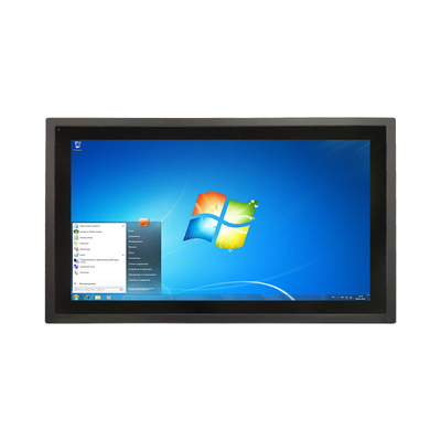 21.5 Zoll eingebetteter Touch-Panel PC mit 2mm gehärtetem Glas und AG Anti-Glanzbehandlung