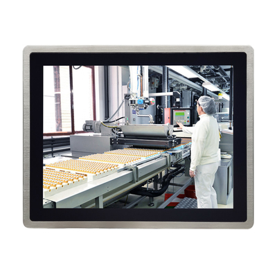 Sonnenlicht-lesbare Edelstahl-Panel-PC mit Windows 10 Pro 64bit und 1000 Nits Helligkeit