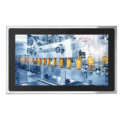 1000 Nits Sonnenlicht lesbar Edelstahl Panel PC Voll IP67 wasserdicht CE/FCC/RoHS zertifiziert