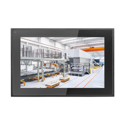 Guter Preis VGA-Eingabe-kapazitiver Touch-Monitor mit ±2 mm Touch-Genauigkeit Schwarz online