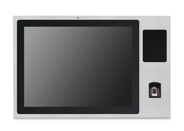 Guter Preis Vorderer industrieller IP65 Fingerspitzentablett PC mit Fingerabdruck, RFID-Leser und Kamera online
