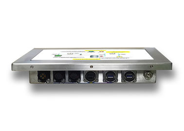 Dauerhafter Edelstahl-Platte PC 18,5 Zoll Größe und 9 - breite Spannung 36V
