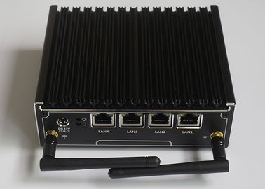 Breite Temperatur industrielle Mini- PC Unterstützungs-Endian-Brandmauer mit Hafen LAN-4