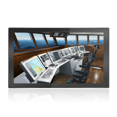 Guter Preis Voll IP67 wasserdichtes Gehäuse aus Aluminiumlegierung mit projiziertem Kapazitiv-Touch-Monitor 1000 Nits online