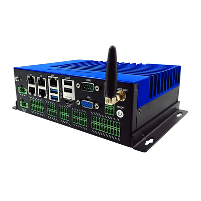 Guter Preis 4*POE 24V-Stromversorgung Intel N95 Mini PC Industrielle Qualität Design für visuelle Inspektion online