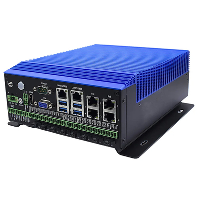Guter Preis Industrieller Mini-PC mit Intel 6th und 8th Gen CPU 4* POE und visuelle Inspektion online