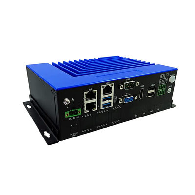 Guter Preis Intel N5095 Industrial Mini PC mit Ventilatorlosen Design und visueller Inspektion unterstützt online