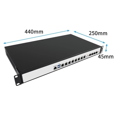 Core I3 I5 I7 Prozessor Industrieller Mini-PC mit 1xPCI-E X8 Schlitz und 2xMini-PCIE Schlitz