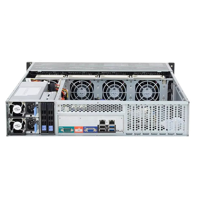 Guter Preis 100-240 V AC IN 2u Rack NAS Server mit 16 DDR4 Slots 4 PCI-E3.0X16 Slots 2 PCI-E3.0X8 Slots 12 3,5 SATA-Bays online