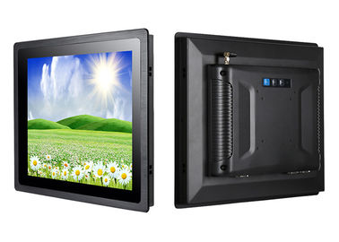Guter Preis 17 Zoll eingebettetes Wasser-beständiges Fingerspitzentablett PC Linuxs vorderer Einfassungs-IP65 online
