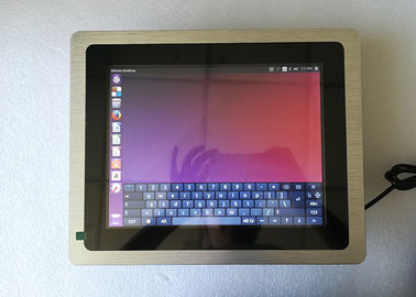 Guter Preis Betreibt dünne Fingerspitzentablett Einfassung Capcitive Note eingebetteter PC System Ubuntus 16,04 online