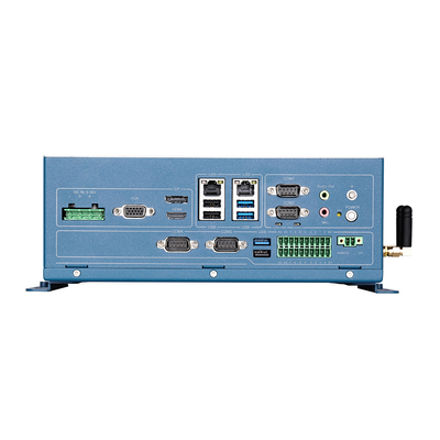 OEM ODM Industriecomputer Intel i3 i5 i7 i9 DDR5 win10 linux 2 lan 4 COM RS232 RS485 eingebettete industrielle Minicomputer