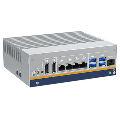 Guter Preis Mini-PC ohne Lüfter 2* DP Display Port 4* Gigabit Ethernet Intel i210-AT Intel I219-LM DIN-Rail Montage eingebettete BOX-PCs online