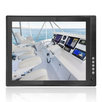 19 Zoll Industriebildschirm 1000 Nits Sonnenlicht lesbar DC 9V - 36V Touchscreen Monitor mit Lichtsensor
