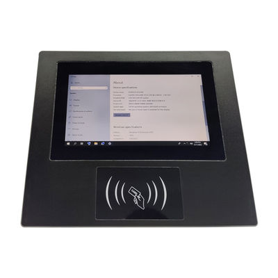 Guter Preis 7 Zoll industrieller Kapazitäts-Touchscreen All-in-One-Panel-PC Celeron J4125 mit Dual-Frequenz-RFID online