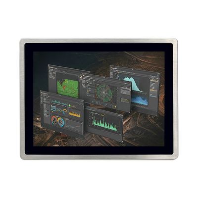 Robuster All-in-One-PC mit Touchscreen, IP69K wasserdicht, industrietauglich, 15 Zoll, M12-Schnittstelle