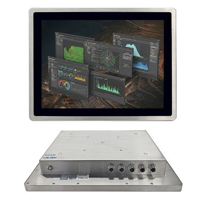 Rugged Tablet PC All-in-One IP69K wasserdicht mit optischer Bindung Touchscreen 15 Zoll Intel Celeron J4125 8 GB DDR4 128 GB SSD