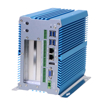 Guter Preis Eingebettete lüfterlose Industrie-PCs Intel N97 DDR4 2 LAN Intel I210AT Gigabit Ethernet online