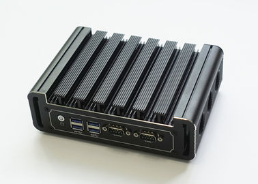 Guter Preis Fanless industrieller Mini-PC Kasten PC I5-6200U Prozessor 4GB DDR4 64GB SSD 2 LAN-Hafen online