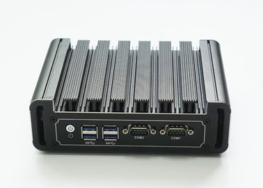 Guter Preis USB2-Ethernet-Anschluss 2 Intels I7-7500U Dual Core industrielle Mikro-PC-6 COM RS232 online