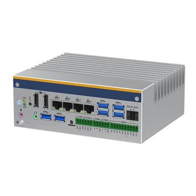 Guter Preis Intel 12th Gen Industrial Mini PC mit 2xCANBUS und DIN-Rail Montage Ventilatorlos eingebetteter PC online