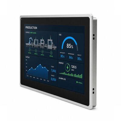 Guter Preis Lüfterloser Industrie-Panel-PC mit 1000 Nits Helligkeit und wasserdichtem IP65-Touchscreen für den Außenbereich online