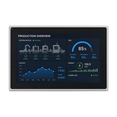 Guter Preis Eingebetteter Touch Panel PC mit Front IP65 Schutz, 1000 Nits Helligkeit und TPM 2.0 Sicherheit online