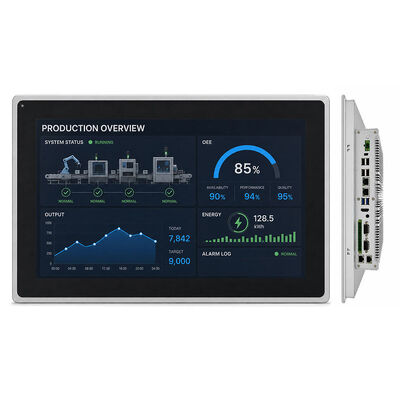 Guter Preis Eingebetteter Touch Panel PC mit 1000 Nits Helligkeit, Front IP65-Schutz und 9V-36V Weitbereichsspannung für den industriellen Einsatz online